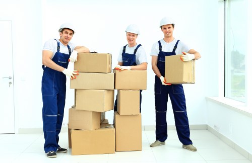 A well-organised house removal day in Pimlico