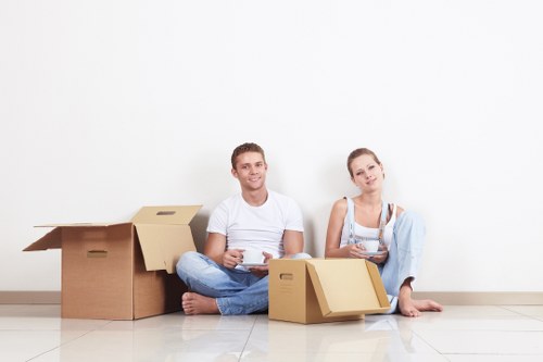 Pimlico moving company completing a careful and organized relocation