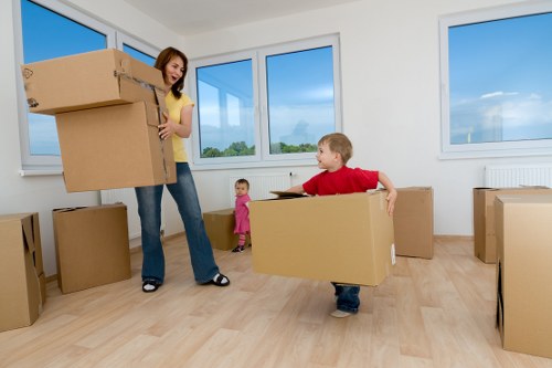 Protecting desks, chairs, and IT equipment during office removals