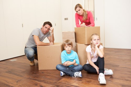 Commercial moving van service for Pimlico offices